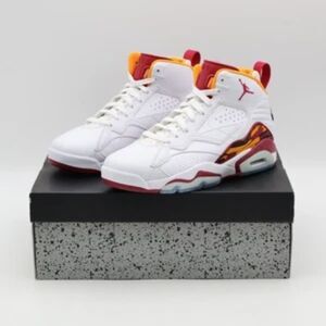 DZ4475-168 Nike Jordan MVP White Cardinal Red Vivid Orange Black (Men's) 10.5